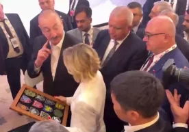 Azerbaycan Cumhurbaşkanı İlham Aliyev’in Ukrayna’ya