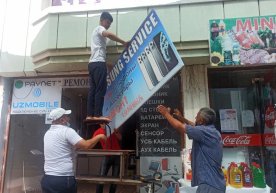 O‘zbekistonda tashqi reklama va peshlavhalarni