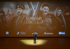 Боку шаҳридаги Ҳайдар Алиев марказида «Озарбайжон