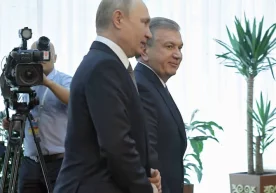 Президент Шавкат Мирзиёев ва Россия президенти Владимир