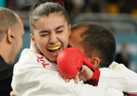 Gulshan Alimardonova, who won a gold medal at the World