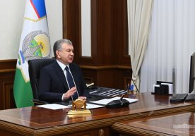 Prezident Shavkat Mirziyoyev raisligida videoselektor