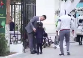 Фарғона шаҳридаги 5-мактаб директори Шарофиддин Ҳусонов