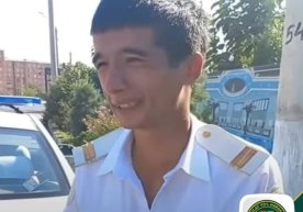 Хизмат пайтида ухлаб, сўнг фуқарога номақбул ҳаракатлар қилган «ГАИ» бўйича маълумот фото