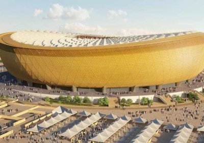 Қатар-2022: Месси ва Роналду тўп сурадиган стадион қурилиши якунланди фото