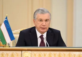 Шавкат Мирзиёев Қозоғистоннинг Остона шаҳрида бўлиб ўтган