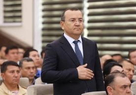 Бекобод тумани ҳокими Зайнилобиддин Низомиддинов туман