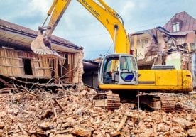 Тошкент шаҳрида бузилган уй-жойлар, ишлаб чиқариш бинолари