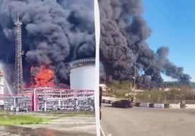 Қора денгиз соҳилида жойлашган Россиянинг Туапсе нефтьни