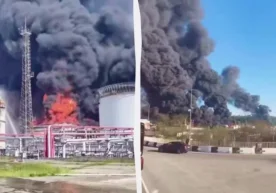 Қора денгиз соҳилида жойлашган Россиянинг Туапсе нефтьни