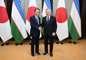 Ўзбекистон президенти Шавкат Мирзиёев Япония