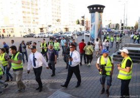 Қозоғистон полициячилари Нур-Султон ва Олмаотадаги рухсат