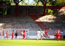 «Stadionga kiritmasa ham yo‘lini topamiz». Ikki muxlis «Union»—«Bavariya» o‘yinini 12 metrlik daraxtga chiqib kuzatdi фото