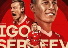 Uzbekistan national team forward Igor Sergeev will