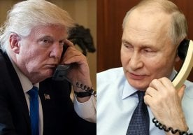 Россия президенти Владимир Путиннинг АҚШ президенти Доналд