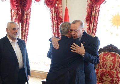 ҲАМАС етакчиси Туркия президенти билан учрашиш учун Истанбулга келди фото