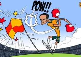 Umar Momani yangi karikaturalarni taqdim etdi. 1. Tim