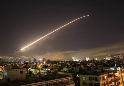 Damashqqa AQSh, Britaniya va Fransiya tomonidan raketa zarbalari berildi (video) фото