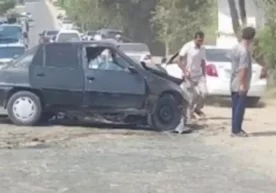 On Tuesday, a very serious road traffic accident occurred