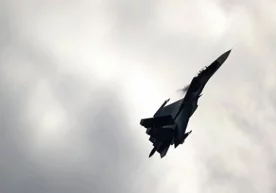 Қозоғистон Қуролли кучларига тегишли Су-27 самолёти ҳарбий