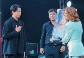 Ozoda Nursaidova konsert dasturi davomida muxlislaridan