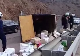 Кеча, тахминан соат 11:30 атрофида, Қамчиқ тоғ йўлида юк