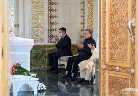 Шавкат Мирзиёев Самарқандга сафари чоғида Ўзбекистоннинг