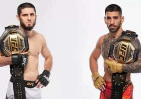 Ярим ўрта вазн (77 кг) чемпиони Ислом Махачев эҳтимолий