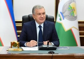 Президент ҳузурида муҳим мавзуда тақдимот ўтказилди фото