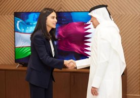 Saida Mirziyoyeva Qatarning O‘zbekistondagi elchisi bilan uchrashdi фото