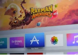 Apple TV қурилмаси App Store ва Apple Music каби