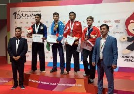 Penchak silat bo‘yicha JChda terma jamoamiz oltin medalni qo‘lga kiritdi (video) фото