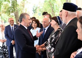 Shavkat Mirziyoyev Milliy bog‘ning qurilish ishlaridan keyingi holati bilan tanishdi (foto) фото