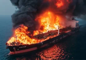 Руминия Қора денгиз ҳудудида кемалар ҳаракатига таҳдид