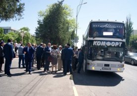 Чимкентдан Ўзбекистонга "Дўстлик карвони" келди фото