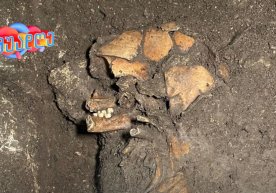 Gruziyada 10 ming yil avval yashagan bola skeleti topildi фото