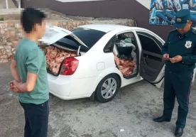 Фото: Наманган ИИБ Намангандан Тошкентга ҳаракатланиб