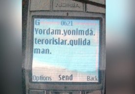 Qashqadaryolik yigit SMS-xabardagi «terrorist» so‘zi uchun qo‘lga olindi фото
