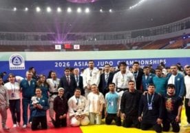 Ордос шаҳрида ўтаётган дзюдо бўйича Осиё чемпионатида
