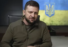 Фото: AP Photo Украина президенти Владимир Зеленский CNN