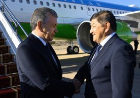 Shavkat Mirziyoyev Qirg‘izistonga keldi (foto) фото