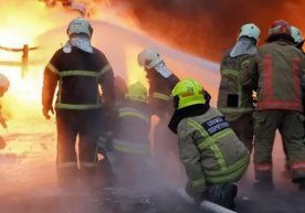 Украинанинг Кременчук шаҳри якшанба тонгида Россия