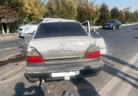 Андижон вилояти Олтинкўл туманида ҳайдовчи ухлаб қолиши