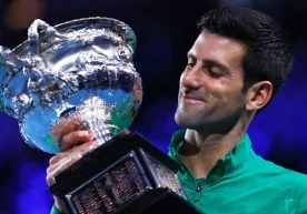 Сербиялик теннисчи Новак Жококович Австралия очиқ