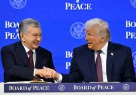 Шавкат Мирзиёев номига Доналд Трамп томонидан расмий