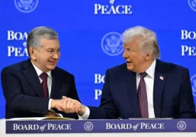 Шавкат Мирзиёев номига Доналд Трамп томонидан расмий