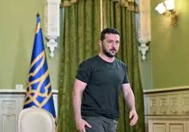Фото: SERGEI SUPINSKY/AFP/Scanpix Украина президенти