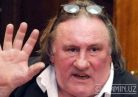 Машҳур француз актёри Жерар Депардье Лазур соҳилидаги