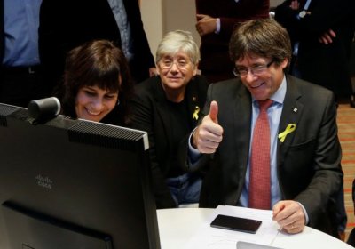 Каталония мустақиллиги тарафдорлари парламент сайловларида ғолибликка эришмоқдалар фото