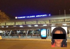 Bir ayolni fohishalikka olib ketayotgan ayol Toshkent xalqaro aeroportida qoʻlga olindi фото